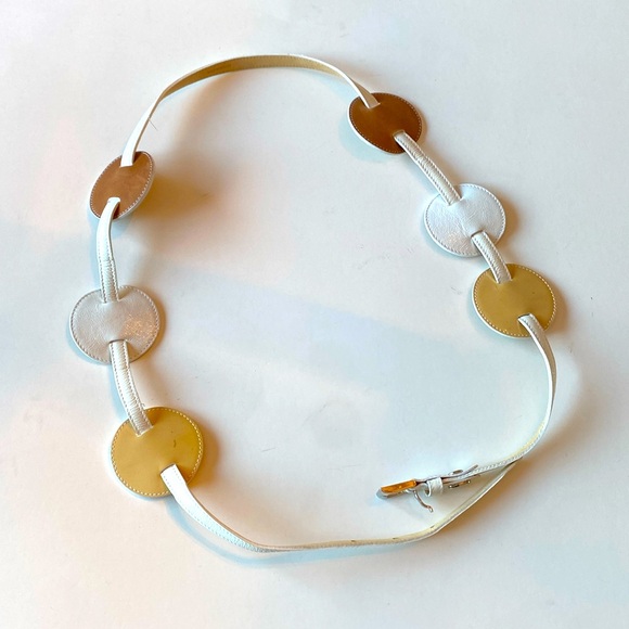 Vintage Longchamp Made in France Slim Belt - Picture 1 of 10